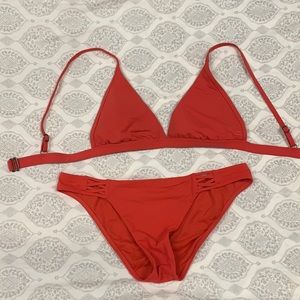 Red bikini